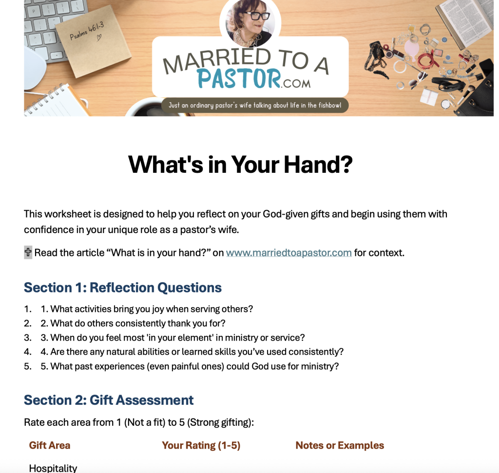 what is in your hand